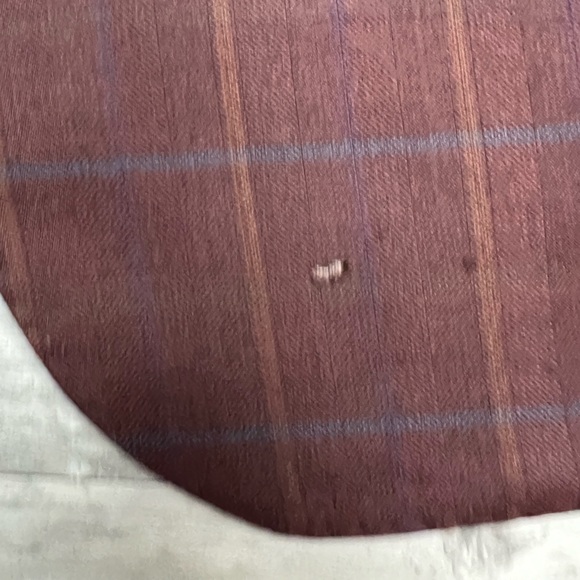 Bespoke Michael Christopher Maroon Plaid Sport Coat 48L - Picture 5 of 9